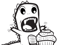 Saurie Cakes Dinosaur Mascot